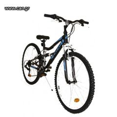 All - Mountain Energy 2024 Action 24" Μαύρο Matt/Μπλε-thumb-1
