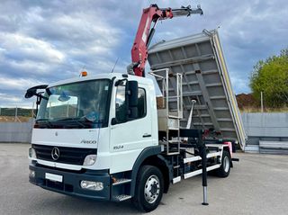 Ανατροπή + Γερανός Mercedes-Benz 2009 ATEGO 1524 ΑΝΑΤΡΟΠΗ + ΓΕΡΑΝΟΣ