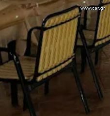Masiv καθίσματα - χερια εξωτερικού χώρου με αποσπώμενα πλατη- κάθισμα πλαστικά.