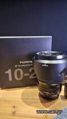 Fujifilm Crop Φωτογραφικός Φακός XF10-24mmF4 R OIS Wide Angle Zoom για Fujifilm X Mount Black