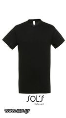 sol's μαύρα μπλουζάκια 50 τεμάχια (large)