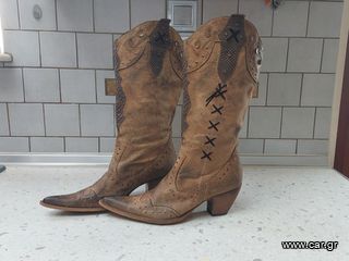 καουμπόικες μπότες (cowboy boots) Νο 39