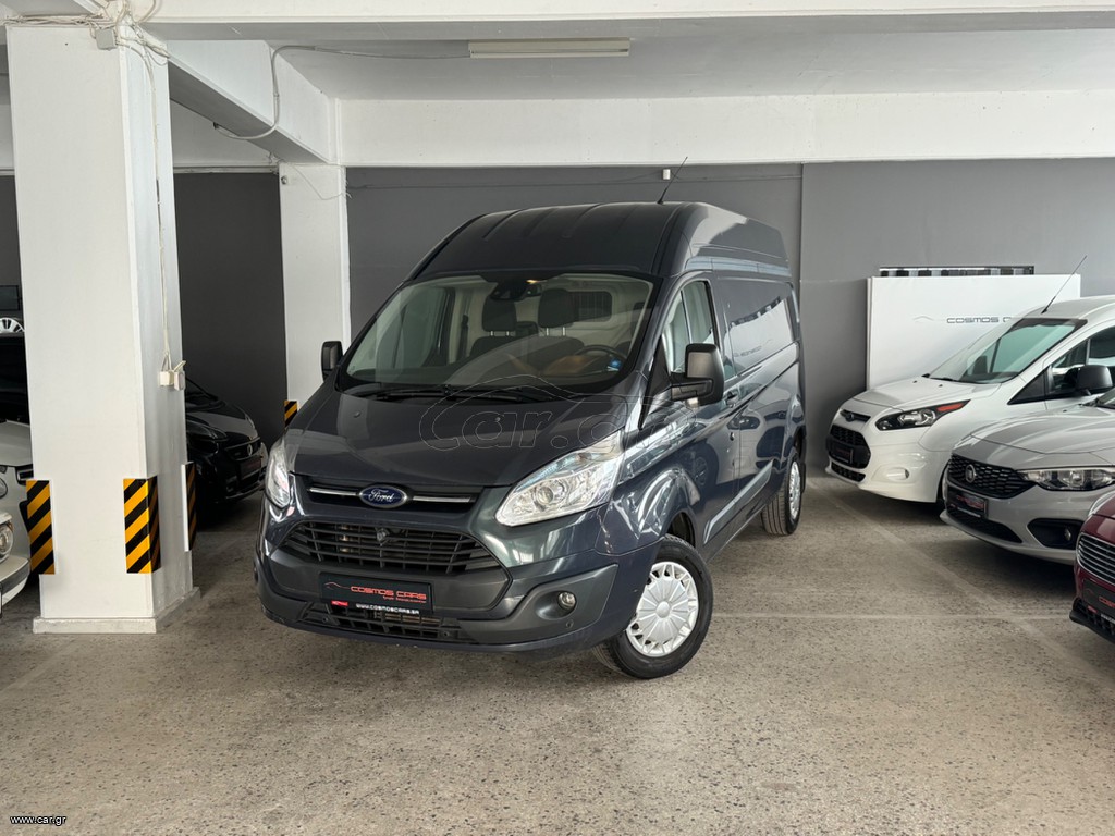 Κλούβα Ford 2014 TRANSIT CUSTOM, ΥΔΡΑΥΛΙΚΗ ΡΑΜΠΑ ΦΟΡΤΩΣΗΣ, L2H2!