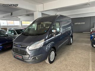 Κλούβα Ford 2014 TRANSIT CUSTOM, ΥΔΡΑΥΛΙΚΗ ΡΑΜΠΑ ΦΟΡΤΩΣΗΣ, L2H2!-thumb-1