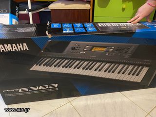 Ηλεκτρικό πιάνο Yamaha e 363 + βάση + κάλυμμα