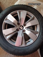 ΖΑΝΤΕΣ ΑΛΟΥΜΙΝΙΟΥ / ΖΑΝΤΟΛΑΣΤΙXA PEUGEOT 2008 , 155/60R16 89H , MONTEΛΟ 2013-2016