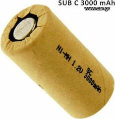 Επαναφορτιζόμενες μπαταριες Ni-MH 1.2v 3000 mAh