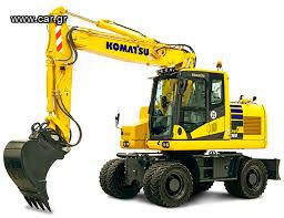 Komatsu '07 PW 160++16 TONS +AC+ ARISTO ++EYKAIREIA