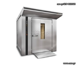 Φούρνος περιστροφικός 60×80 λαμαρίνα με στόφα