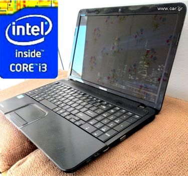 TOSHIBA  C-855 Intel  i3 Windows10  4GB/ 500GB Αριστο και Γρήγορο