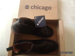 Ανδρικό δερμάτινο μποτάκι Chicago Νο45-thumb-1