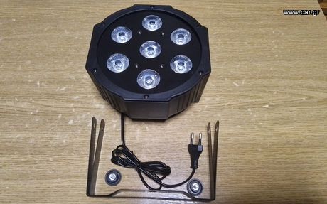 LED PAR RGBW 7X12W [3Τεμάχια]