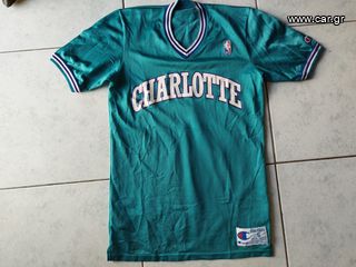 Vintage Original Charlotte Hornets Champion Basketball