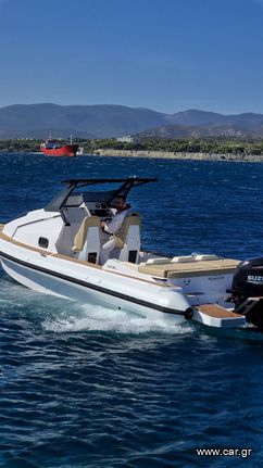 Boat inflatable '24 Mazziena26cc dual cabin.