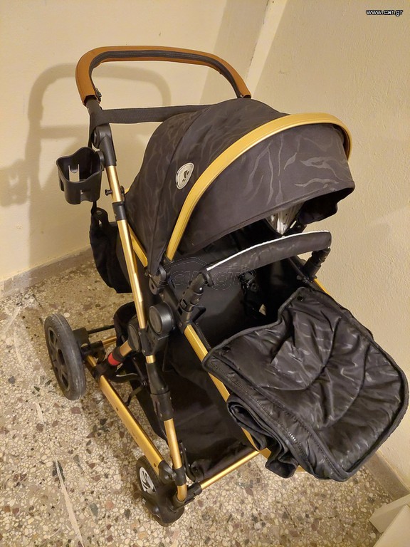 Lorelli Πολυκαρότσι Lora 2 in 1 Luxe Black