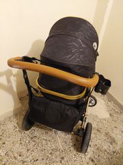 Lorelli Πολυκαρότσι Lora 2 in 1 Luxe Black-thumb-2
