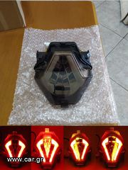 Καινούριο πίσω φανάρι LED με ενσωματωμένα φλάς για YAMAHA YZF-R3 YZF-R25 MT03 MT07 MT25 FZ07