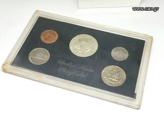 1968 Proof Set United States 5 νομίσματα Α9046 ΤΙΜΗ 75 ΕΥΡΩ