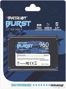 Δίσκος Patriot Burst 960GB Ssd