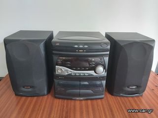 ΜΙΝΙ HiFi 3X CD CHANGER PHILIPS FW 730C