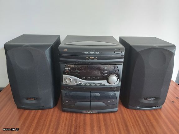 ΜΙΝΙ HiFi 3X CD CHANGER PHILIPS FW 730C