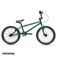 Ποδήλατο bmx '24 SCOOL PEDEX XTRIX 20 DARK GREEN NEON GREEN