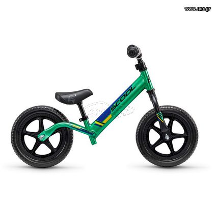 Ποδήλατο παιδικά '24 SCOOL PEDEX RACE LIGHT ANODIZED GREEN BLACK