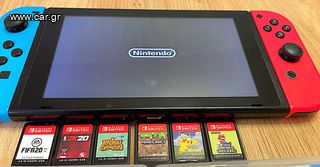 Nintendo Switch με 6 παιχνίδια