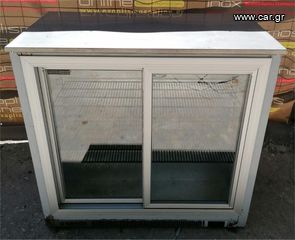 Ψυγείο Βιτρίνα Back Bar Με 2 Συρόμενες Πόρτες 92x48x90Cm - Μεταχειρισμένο.