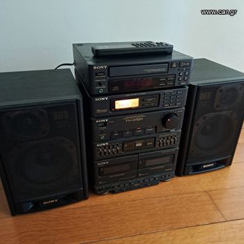 90s Retro Ηχοσύστημα SONY FH-616R + SS-H414 Speakers