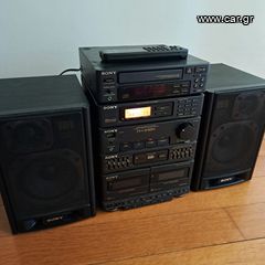 90s Retro Ηχοσύστημα SONY FH-616R + SS-H414 Speakers