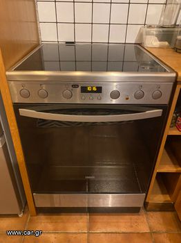 Zanussi ZCV65320XA Κουζίνα 72lt με Κεραμικές Εστίες Π59.6εκ. Inox