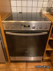 Zanussi ZCV65320XA Κουζίνα 72lt με Κεραμικές Εστίες Π59.6εκ. Inox