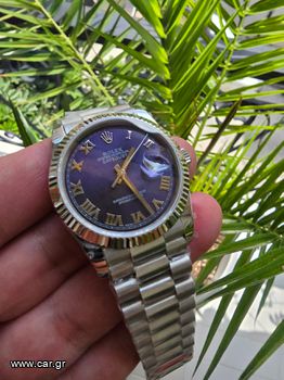 Rolex Datejust 36mm 116234 Blue Roman Dial superclone new breed movement with presidential bracelet
