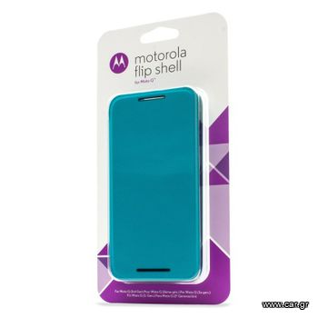 Motorola Flip Shell Turquoise (Moto G 3nd Gen)