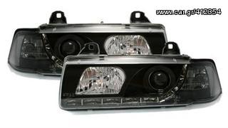 ΦΑΝΑΡΙΑ LED DEVIL EYES ΤΥΠΟΥ R8 ΓΙΑ ΟΛΑ ΤΑ BMW E36