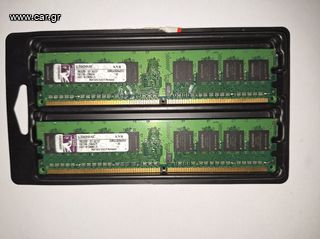 2 X KINGSTON KVR533D2N4/512