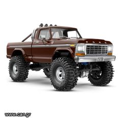 Off-Road Traxxas 2024 TRX-4M Ford F150 4x4 lifted brown 1/18 Crawler RTR Brushed with battery and USB charger