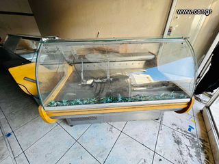 ΒΙΤΡΙΝΑ ΚΡΕΑΤΩΝ – ΑΛΛΑΝΤΙΚΩΝ ΜΕ ΨΥΧΟΜΕΝΗ ΑΠΟΘΗΚΗ - 150x111x122cm - 96200