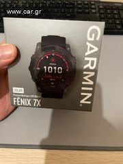 Garmin Fenix 7X Solar Stainless Steel 51mm Αδιάβροχο Smartwatch