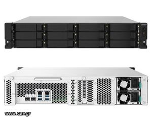 QNAP TS-1232PXU-RP-4G NAS Rack (2U) Ethernet LAN Black (TS-1232PXU-RP-4G)