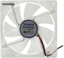 ΔΥΟ (2) ΑΝΕΜΙΣΤΗΡΕΣ LED (A)' ZALMAN ZF9225CSF 92X92X25MM 12V (B)' XIGMATEK BRUSHLESS 80X80X25MM  12V.