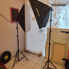 Softbox 22.000 lumens σετ των 2 σε άριστη κατάσταση