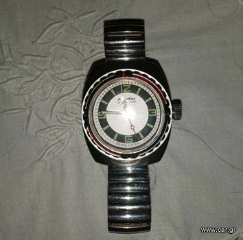 Vostok Amphibia 2209 μηχανισμός με αλλαγμένο καντράν MADE IN USSR