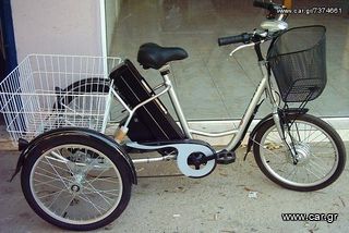 Ποδήλατο τρίτροχα '24 Sp-e-Bikes CARRIER IIΙ