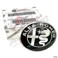 ΓΝΗΣΙΕΣ ΤΑΠΕΣ ΖΑΝΤΩΝ ΑΣΗΜΙ-ΜΑΥΡΟ ΣΗΜΑ ALFA ROMEO
