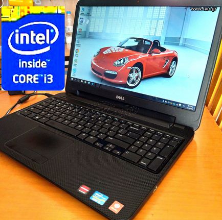 DELL Inspiron 3521 με επεξεργαστή INTEL i3 και Windows10 μνήμες 4GB / 250GB άψογο....