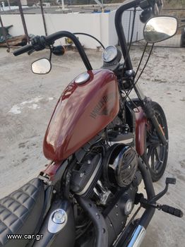 Harley Davidson Iron 883 '17 Red Denim