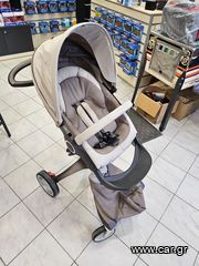 Καρότσι Stokke Xplory + Κάθισμα Αυτοκινήτου + Καλοκαιρινό Σετ + Ποτηροθήκη + Αδιάβροχο + Κουνουπιέρα