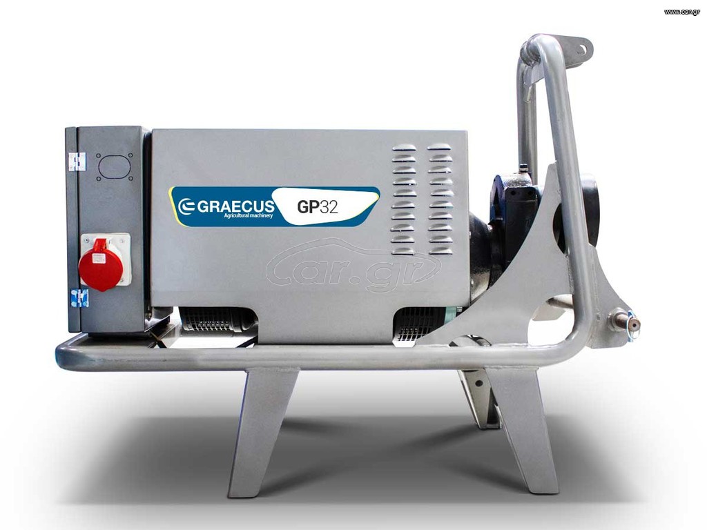 Γεννήτρια Graecus 2026 GP32 Γεννήτρια για τρακτέρ τριφασική, κλειστού τύπου με βάση